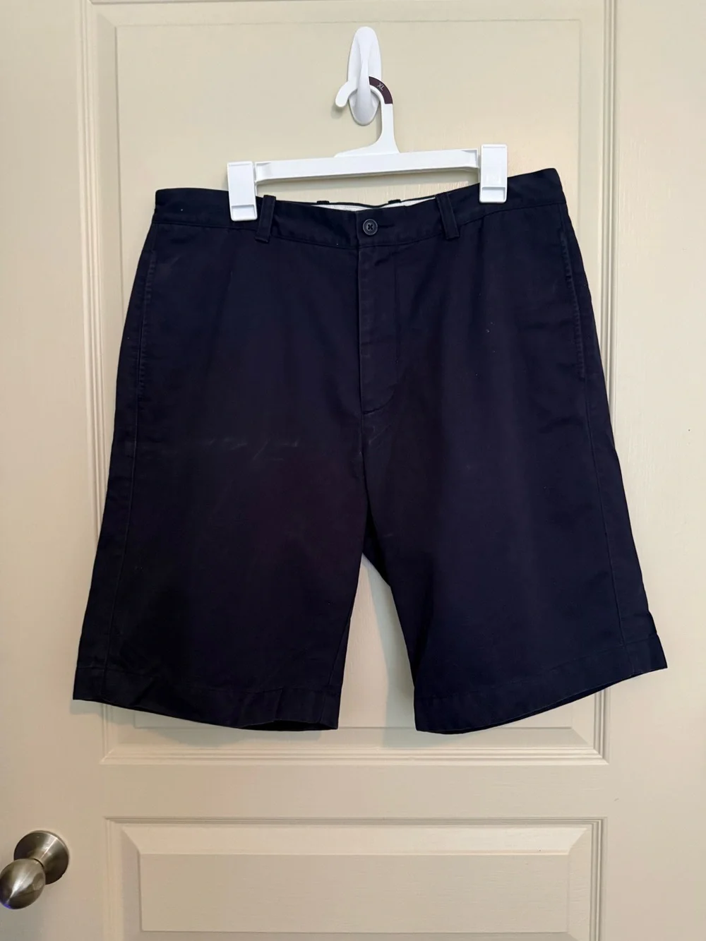 J. Crew Men's Navy Flat-Front Shorts